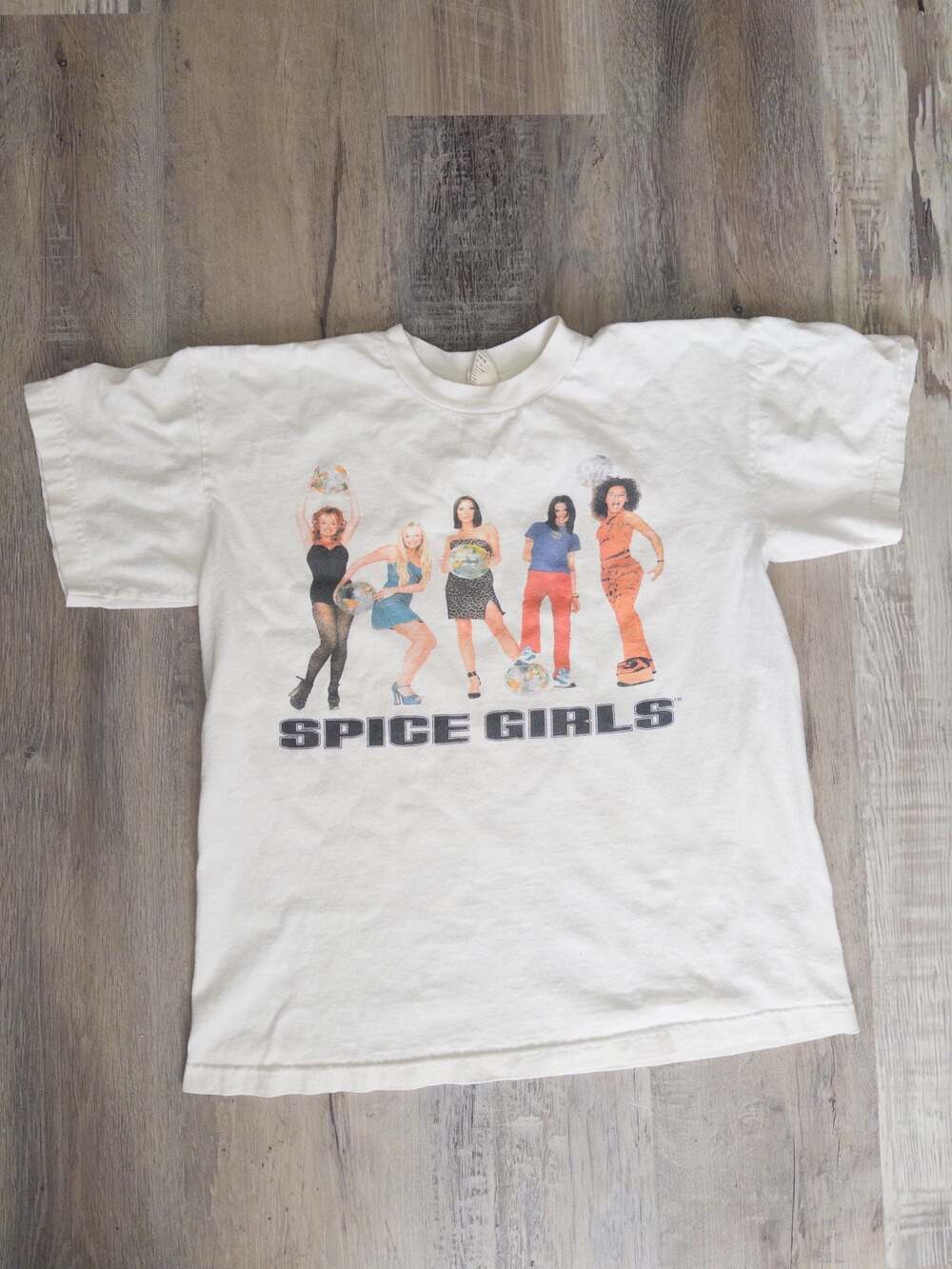 Vintage 90s Spice Girls Official Merchandise Band Tee